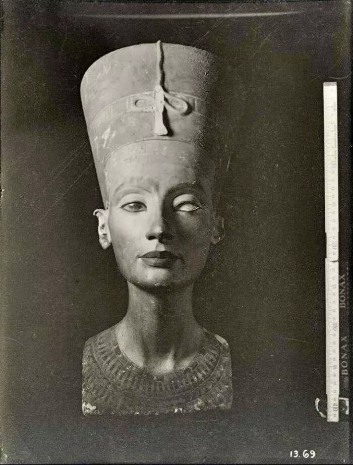 Büste der Nofretete im Jahr 1912