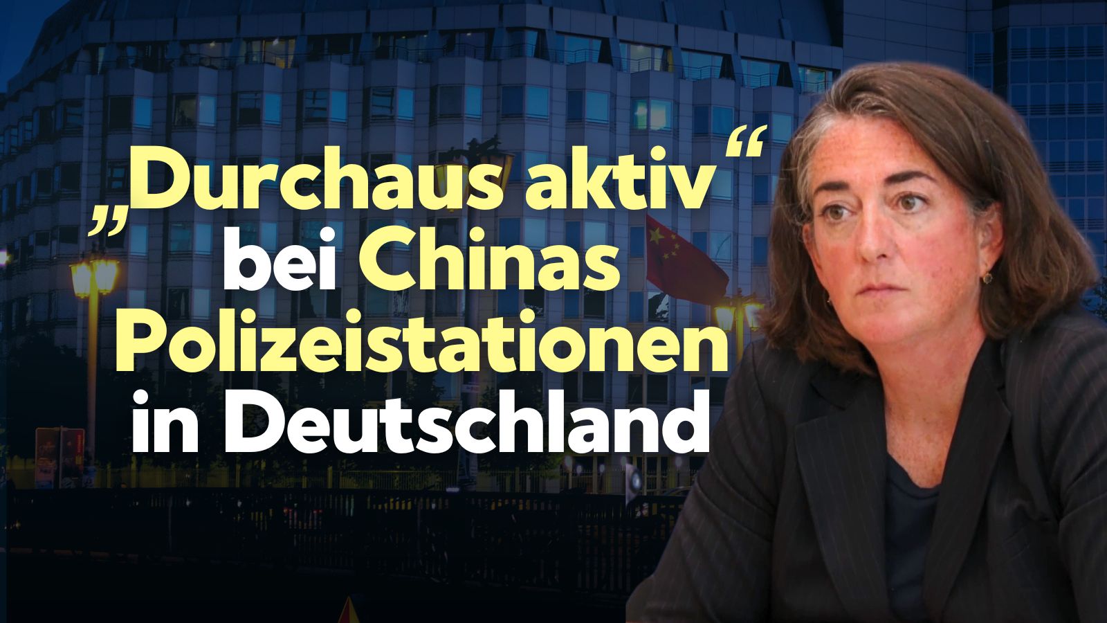 Bundesregierung „durchaus aktiv“ bei Chinas Überseepolizeistationen in Deutschland