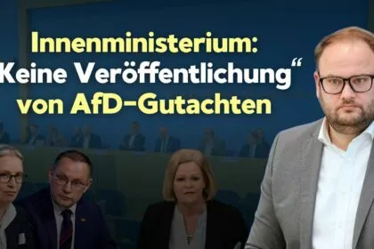 Innenministerium: Veröffentlichung des AfD-Gutachtens „weder vorgesehen, noch möglich“