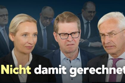 Weidel, Stegner und Middendorf nach Merz scheitert im ersten Wahlgang zum Bundeskanzler