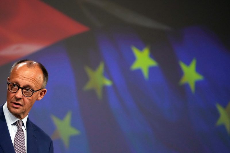 Merz war drei Tage nach Amtsantritt zu Besuch in Brüssel.