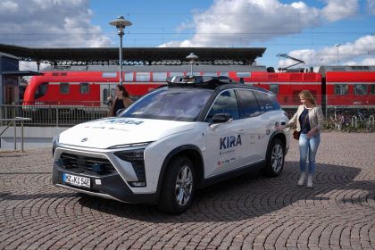 Langen, Egelsbach, Darmstadt: Autonome Autos transportieren erste Fahrgäste