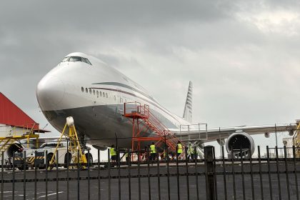 USA nehmen geschenkten Jumbojet von Katar offiziell an