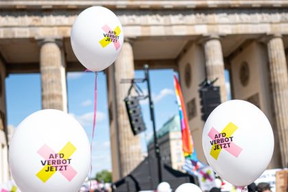 Demonstrationen für AfD-Verbot in mehr als 60 Städten