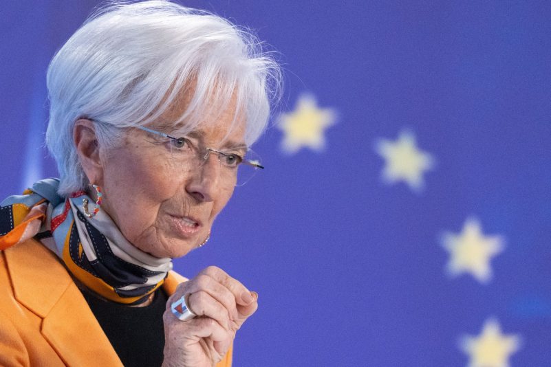 EZB-Präsidentin Christine Lagarde will eine größere internationale Rolle für den Euro (Archivbild)
