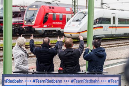 Riedbahn: Schnellzüge fahren langsamer als vor der Sanierung