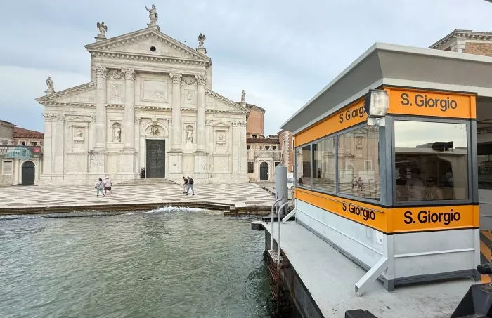 Auf der Insel San Giorgio soll die Trauung stattfinden.