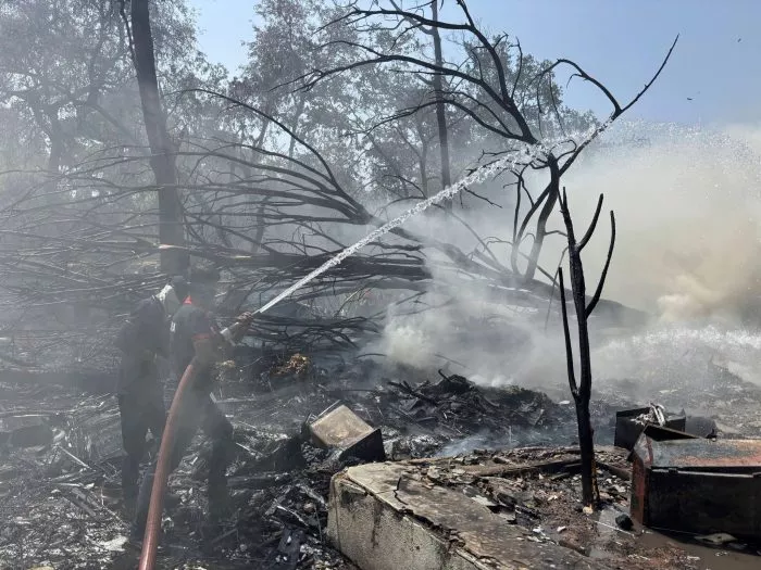 In Indien ist ein Passagierflugzeug abgestürzt.