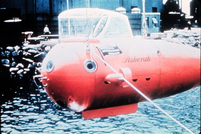 Bei der Unterwasserarchäologie kommen auch Tauchboote wie dieses zum Einsatz
