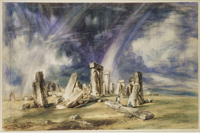 Stonehenge, gemalt von John Constable