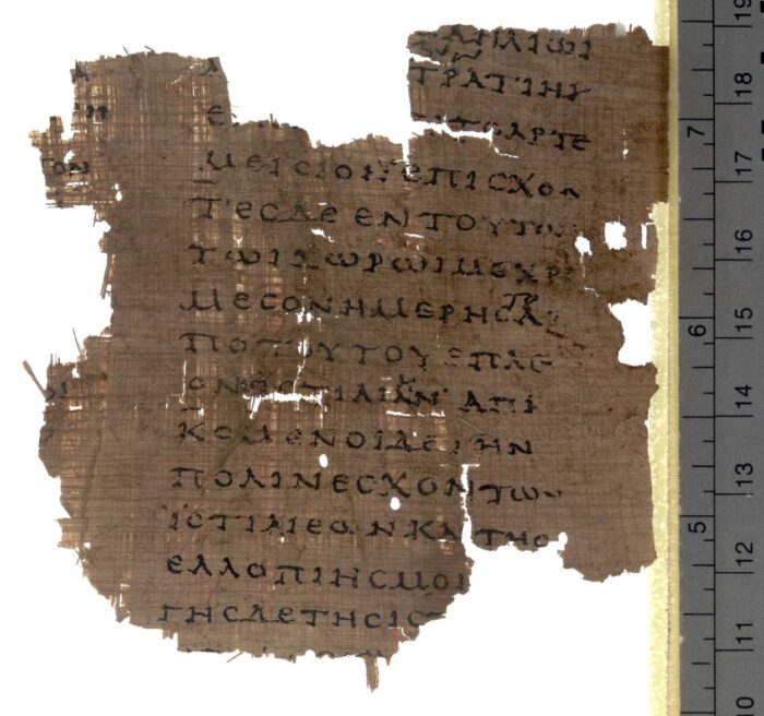 Fragment der „Historien“ von Herodot