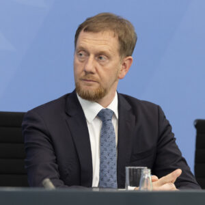 Michael Kretschmer warnt vor Brexit-Stimmung in Deutschland