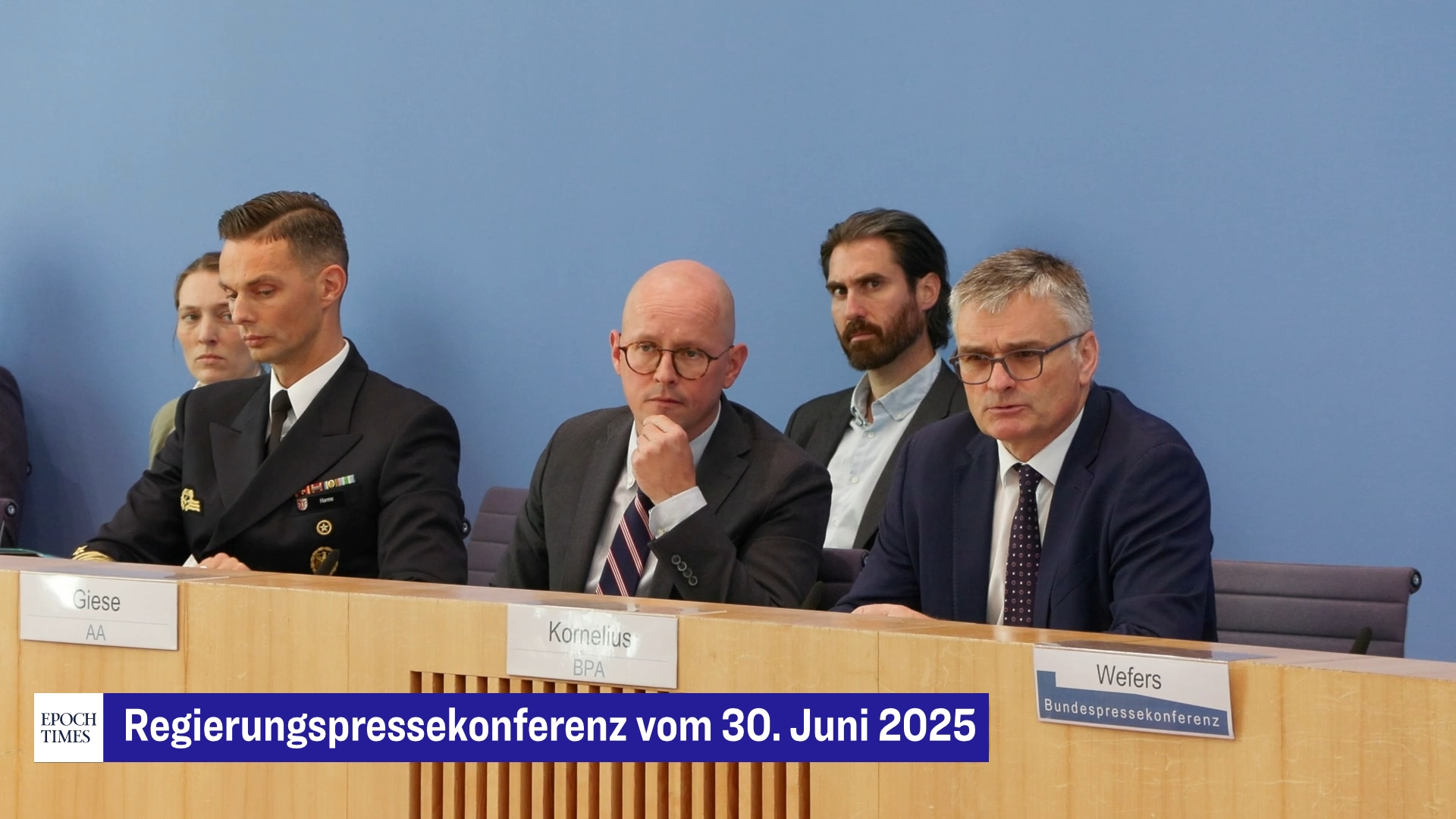 Regierungspressekonferenz vom 30. Juni | Ukrainische Waffenproduktion | Stromsteuer | AfD-Verbotsverfahren