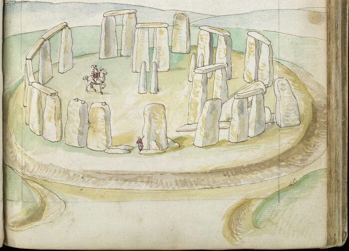 Stonehenge bei Lucas de Heere (1534–1584)