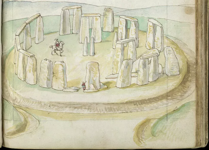 Stonehenge bei Lucas de Heere (1534–1584)