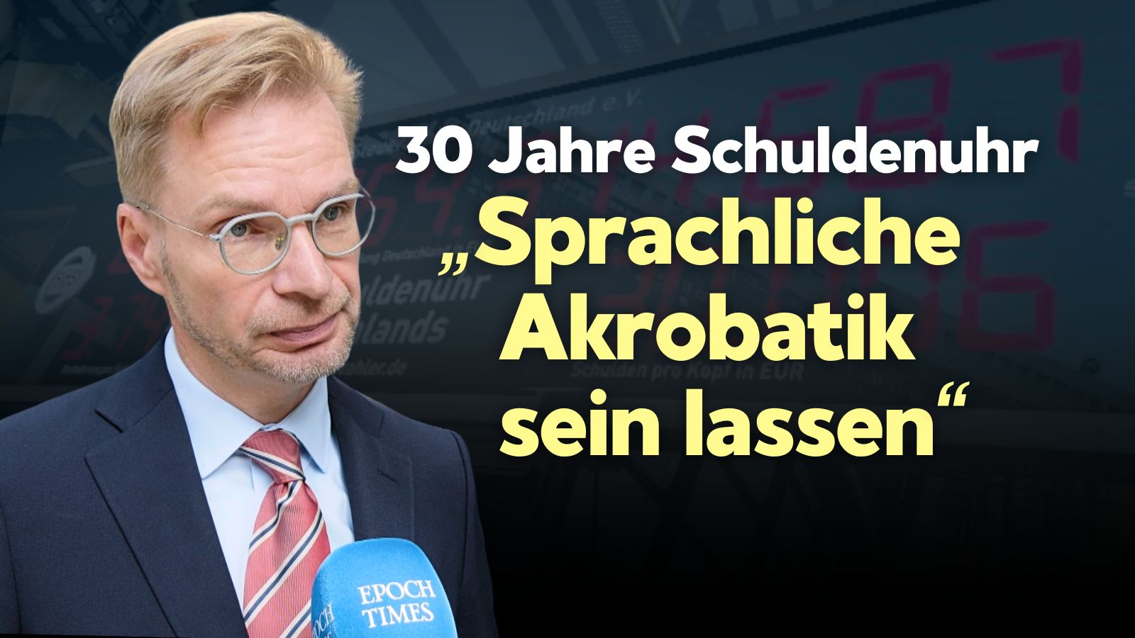 Bund der Steuerzahler: Nicht Sondervermögen, sondern Schattenhaushalt und Sonderschulden