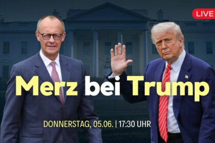 Bundeskanzler Merz bei US-Präsident Trump im Weißen Haus (Originalton)