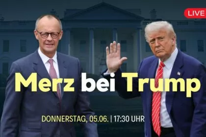 Bundeskanzler Merz bei US-Präsident Trump im Weißen Haus (Originalton)