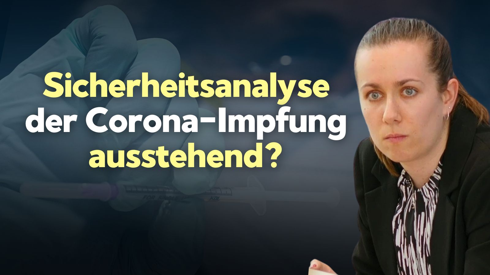 Keine COVID-Impfstoff-Sicherheitsanalyse des PEI mithilfe der KV-Behandlungsdaten?