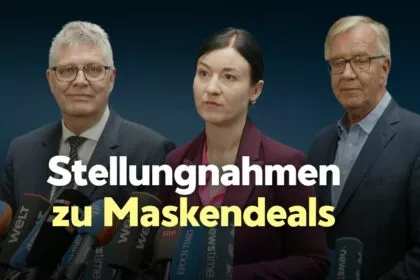 Stellungnahmen zum Maskenbericht vor Haushaltsausschussitzung im Bundestag