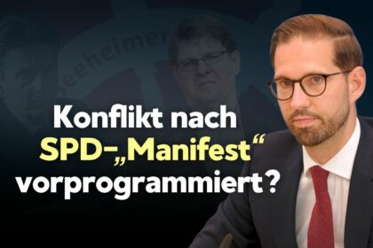 SPD-„Manifest“ gegen Aufrüstung? Sprecher nimmt Regierung als „sehr, sehr geschlossen war“