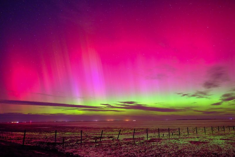 Deutschlandweit Polarlichter in der Nacht zum Montag möglich