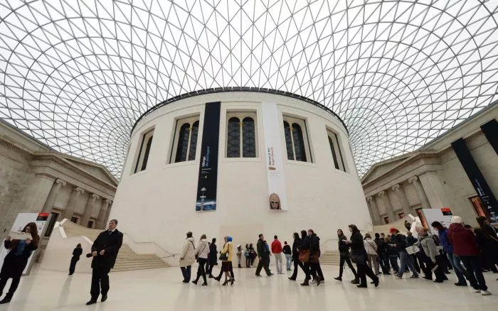Die spektakuläre Decke im British Museum in London. (Archivbild)