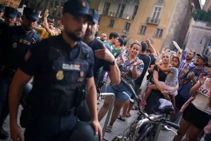 Erneut großer Protest gegen Massentourismus auf Mallorca