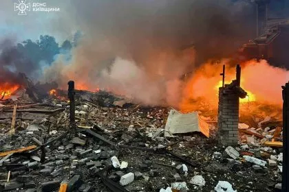 Russland greift Ukraine erneut mit Drohnen und Raketen an