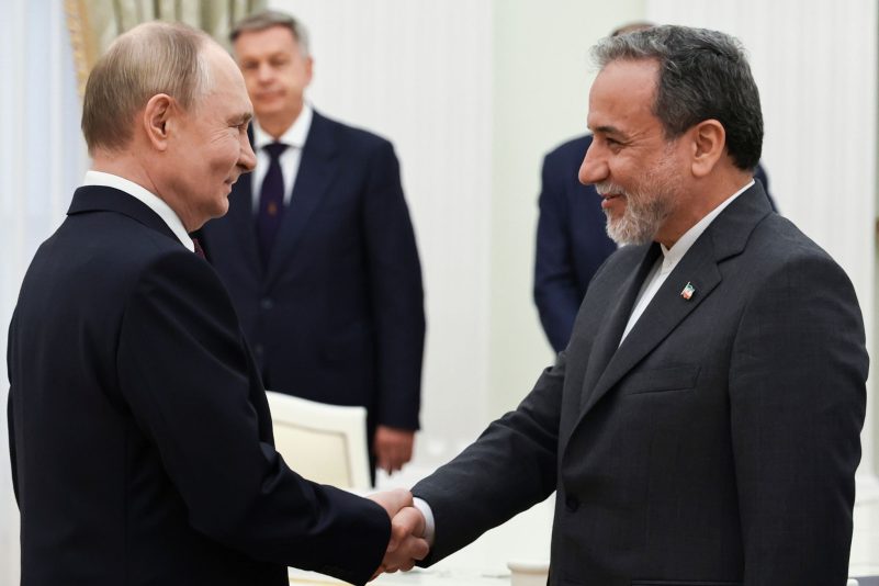Russlands Präsident Wladimir Putin sagte dem Iran die Unterstützung seines Landes zu.