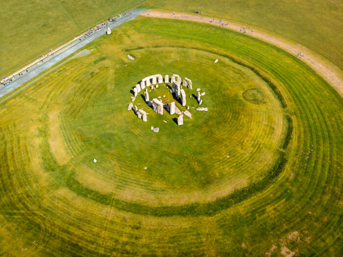 Stonehenge aus der Luft