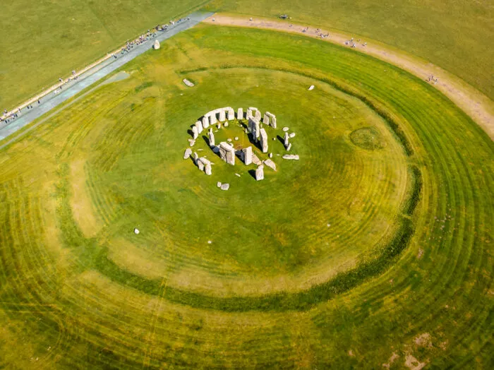 Stonehenge aus der Luft