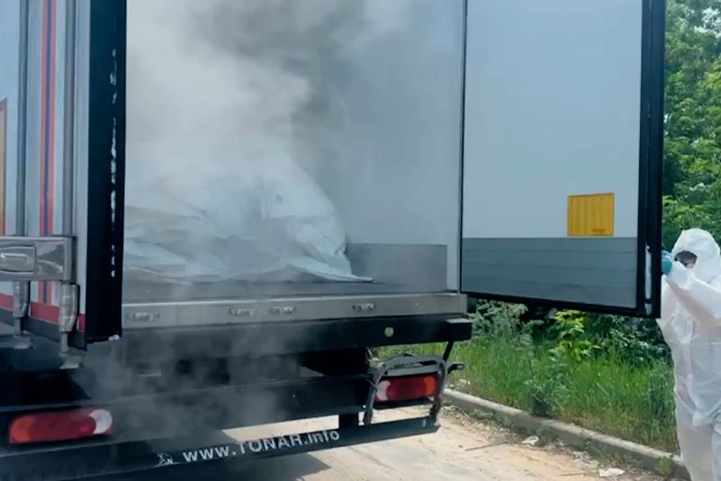 Russland hat der Ukraine in mehreren Vorgängen Tausende Soldatenleichen zurückgegeben. (Archivbild)