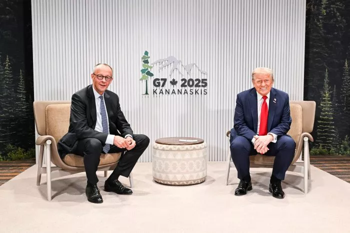 Bundeskanzler Friedrich Merz (CDU) hatte US-Präsident Donald Trump gestern am Rande des G7-Gipfels in Kanada getroffen.