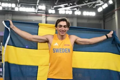 25-Jähriger Olympiasieger Duplantis erneut mit Stabhochsprung-Weltrekord