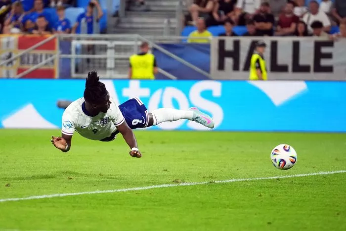 Joker-Tor in der Verlängerung: Englands Jonathan Rowe.