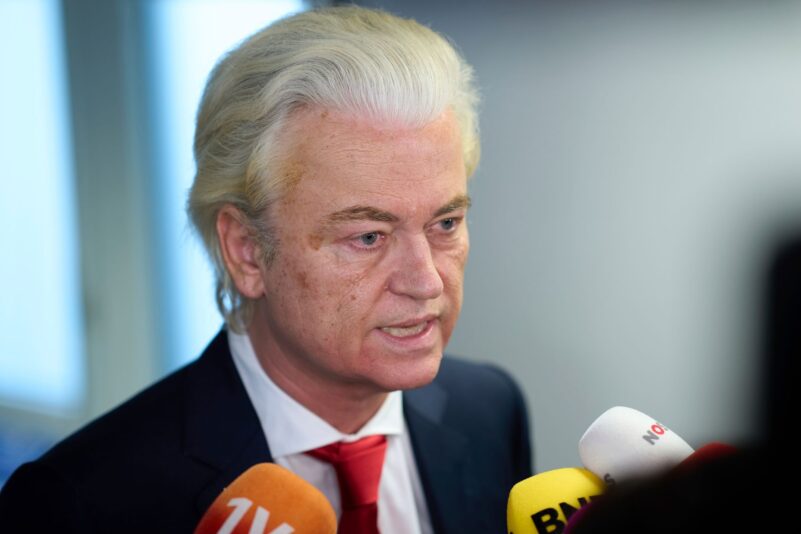 Verlässt die Koalition: Geert Wilders.