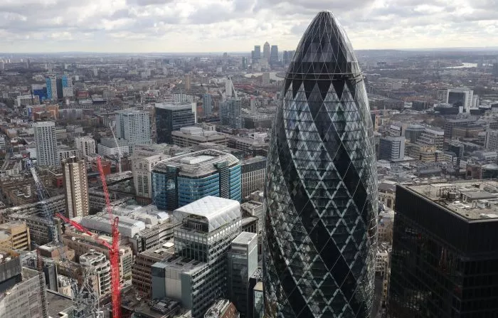 Sein Büro entwarf auch das Londoner Hochhaus «The Gherkin» (die Gurke). (Archivbild)