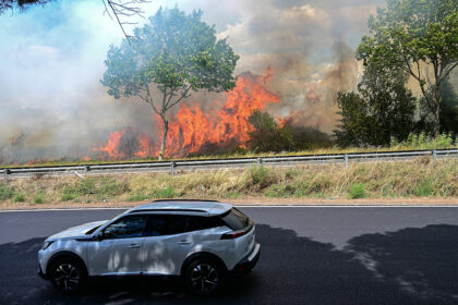 Südfrankreich: Großer Brand wütet auf 1000 Hektar Fläche