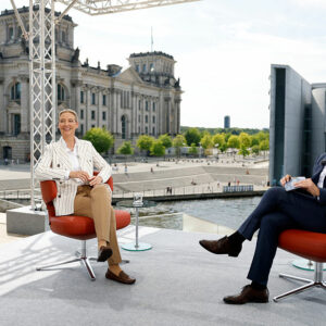 Reaktionen auf Störung des „ARD-Sommerinterviews“ mit Alice Weidel