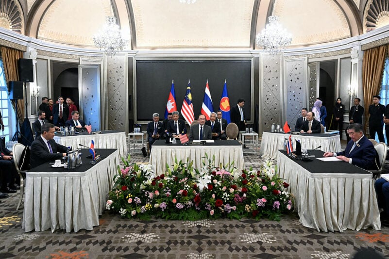 Malaysia: Thailand und Kambodscha stimmen Waffenruhe ab Mitternacht zu