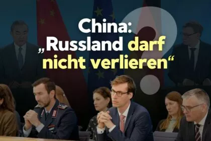 China fürchtet, dass Russland den Krieg verliert? Frage an das Auswärtige Amt