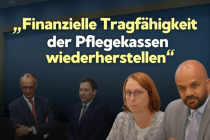 Regierung: „Ergebnisse zur strukturellen Stabilisierung der Pflegeversicherung bis Ende des Jahres“