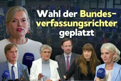 Aufgeheizte Debatte nach abgesetzter Richterwahl im Bundestag