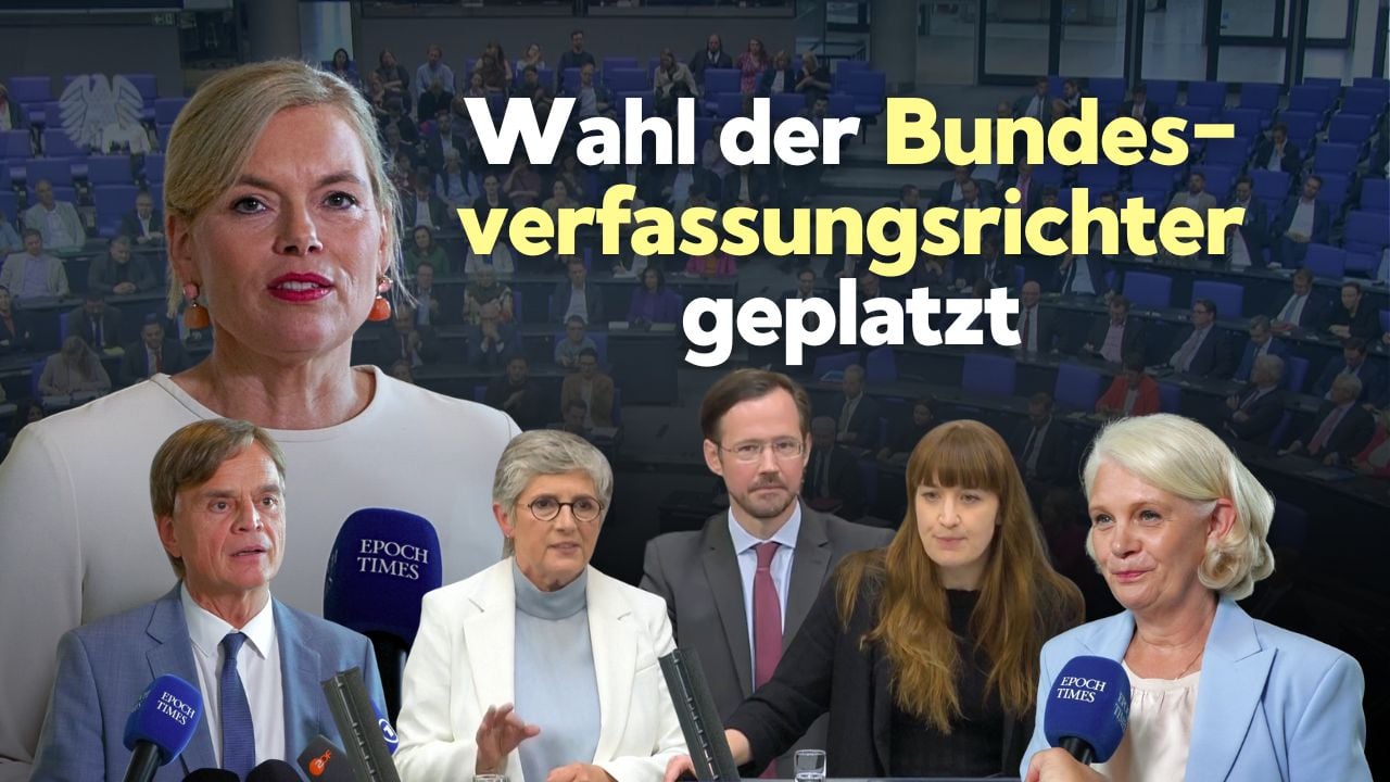 Aufgeheizte Debatte nach abgesetzter Richterwahl im Bundestag