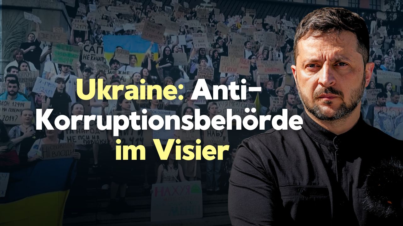 Nach landesweiten Protesten: Selenskyj will Anti-Korruptionsbehörden schützen