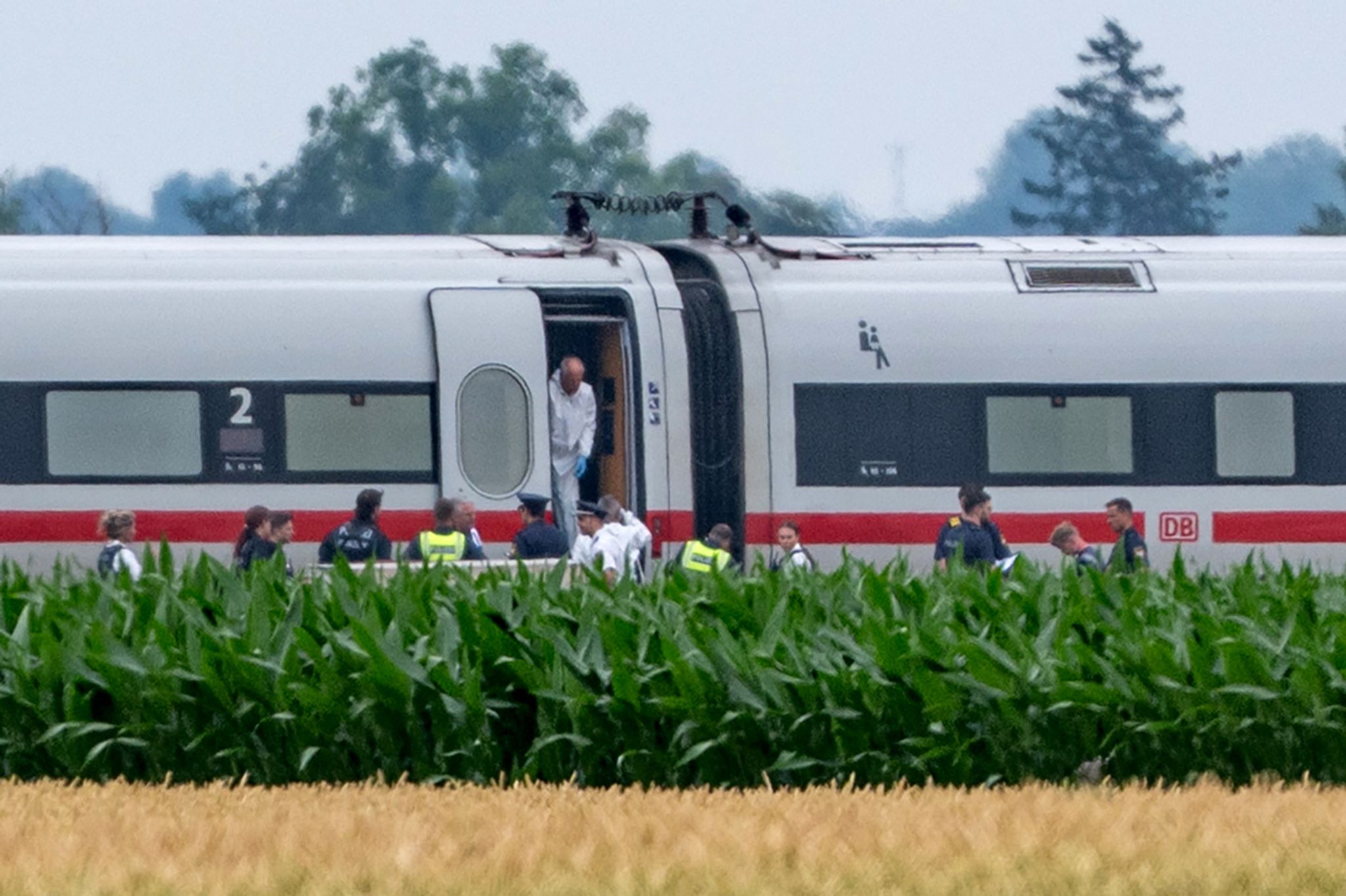 Hammerangreifer im Zug gestoppt: Passagier schlägt Täter mit Angriffswaffe nieder