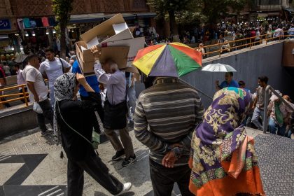 Hitzewelle im Iran: Über 50 Grad im Südwesten