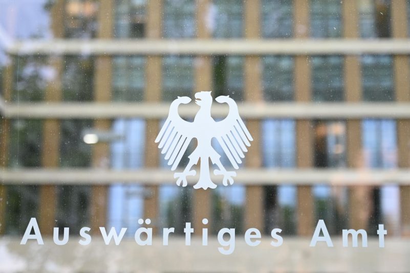 Bundesregierung bleibt bei Vorwurf an die Adresse Chinas. (Archivbild)