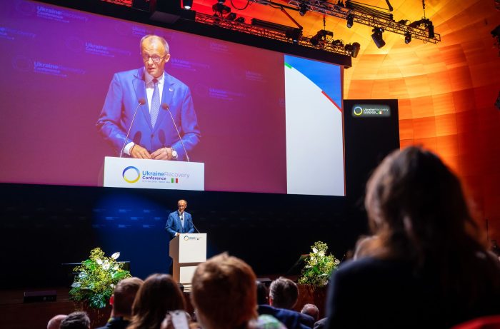 Bundeskanzler Friedrich Merz bekräftigt die deutsche Unterstützung.